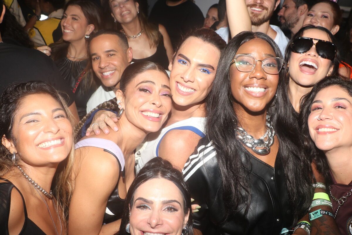 Famosos são barrados em área especial de show de Mariah Carey - Metrópoles