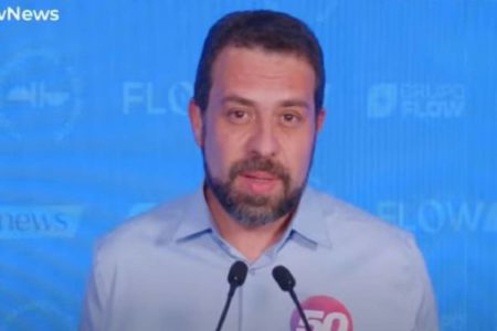 Guilherme Boulos em debate do Flow- Metrópoles
