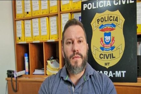 Imagem colorida, delegado da Polícia Civil e candidato à prefeitura de Brasnorte - Metrópoles