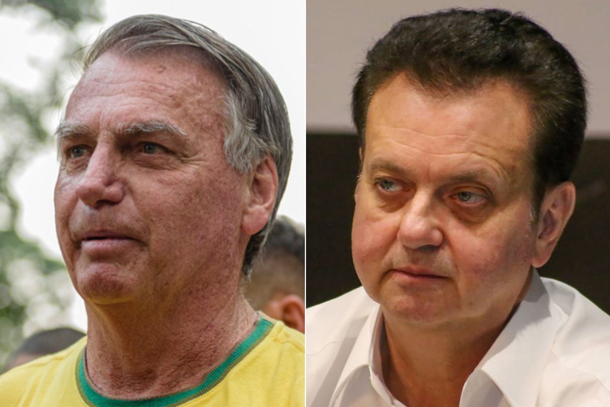 Jair Bolsonaro e Gilberto Kassab