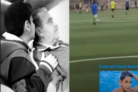 Imagem colorida brasileiro e pai mortos no Líbano - Metrópoles
