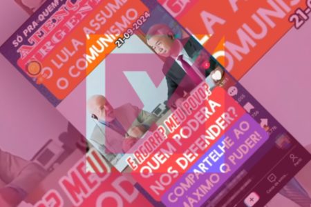 Print de vídeo que engana ao afirmar que Lula assumiu ser comunista. - Metrópoles