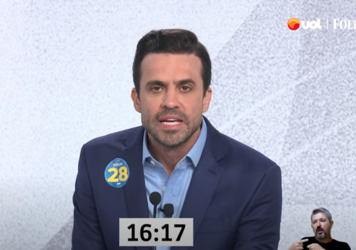 Pablo Marçal, candidato do PRTB à Prefeitura de São Paulo