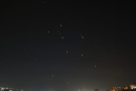 Ataque aéreo em tel Aviv, capital de Israel