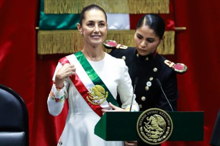 Claudia Sheinbaum, primeira mulher presidente do México