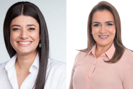 Imagem colorida de Rose Modesto e Adriane Lopes (Campo Grande) - Metrópoles
