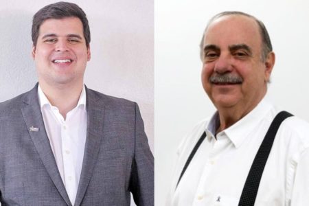 Imagem colorida de Engler e Fuad - Metrópoles