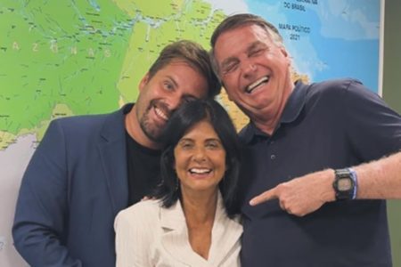 Foto colorida de Lúcia Gagliasso (PL), mãe do ator Bruno Gagliasso - Metrópoles
