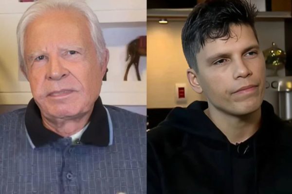 Cid Moreira e o filho, Roger Naumtchyk