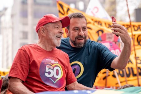 Lula e Boulos na Paulista - Metrópoles