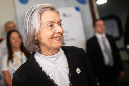 Imagem colorida da ministra Cármen Lúcia, presidente do TSE - Metrópoles