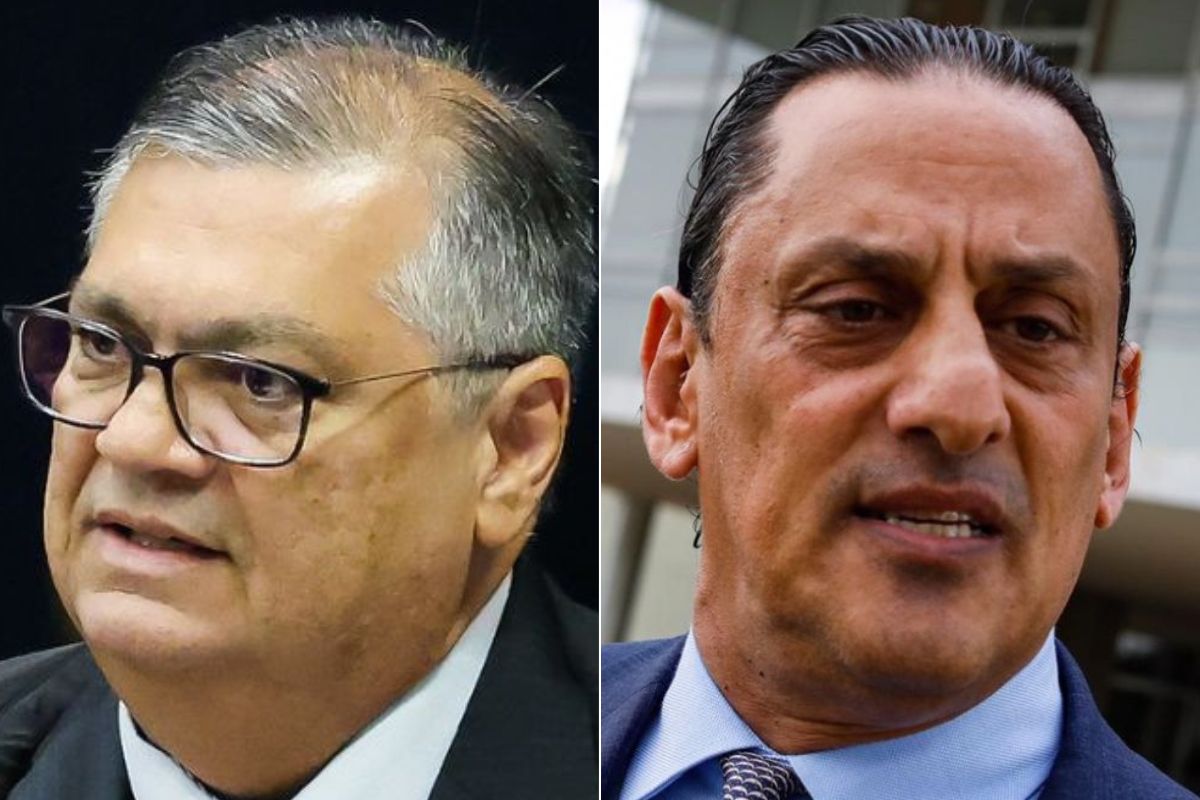 Flávio Dino e Frederick Wassef