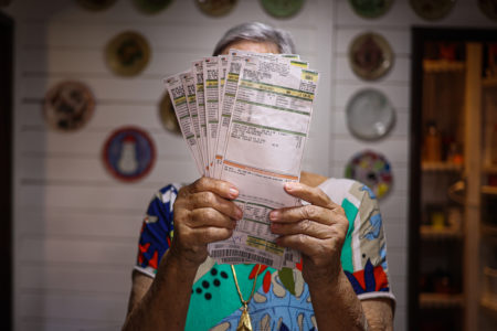 Aumento do preço da conta de energia no DF.
