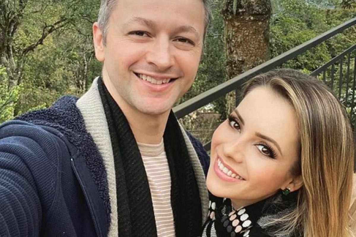 Foto colorida de Sandy e Lucas Lima - Metrópoles