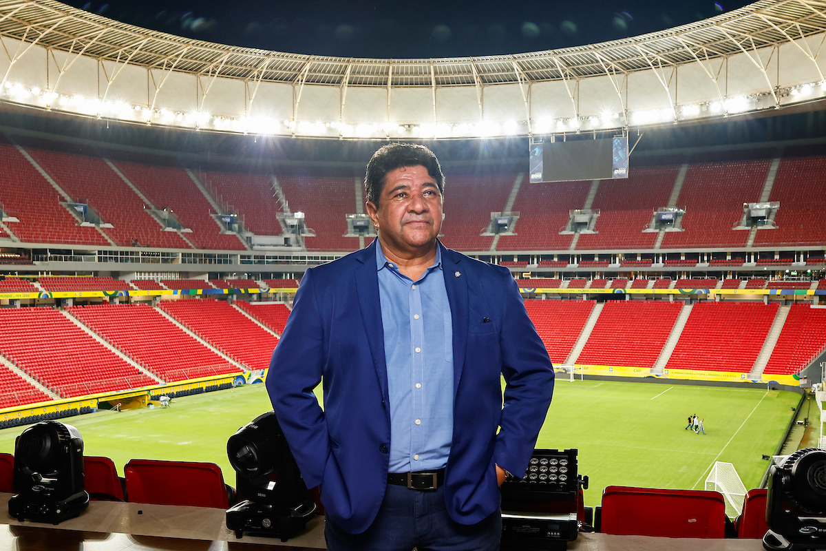 Presidente da CBF, Ednaldo Rodrigues