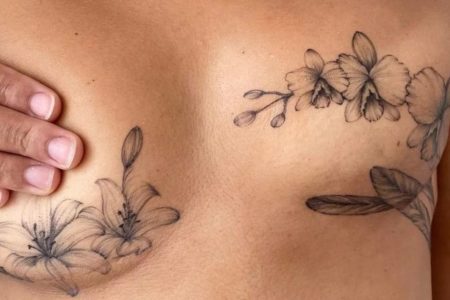 Por ano, são estimados 20.470 casos de câncer de mama em SP. Tatuagens e reconstruções são opções para mulheres resgatarem sua auto-estima - Metrópoles