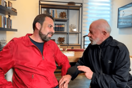 Guilherme Boulos e Lula - Metrópoles
