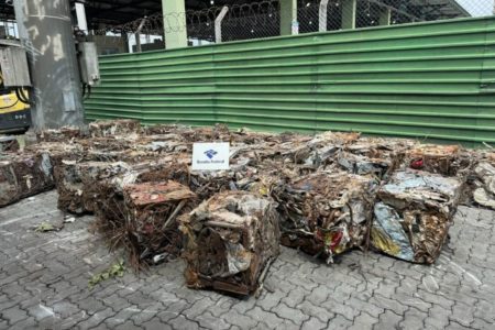 Receita Federal faz apreensão recorde de cocaína no Porto de Santos: 1,2 ton da droga em uma carga que ia para a Espanha - Metrópoles