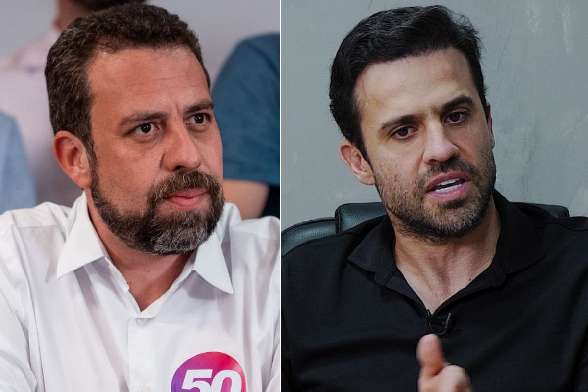 Guilherme Boulos e Pablo Marçal