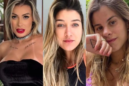 Andressa Urach, Gabriela Pugliesi e Shantal em montagem - Metrópoles