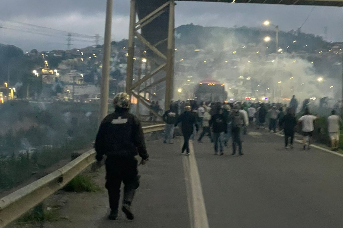 Briga de torcidas - Metrópoles