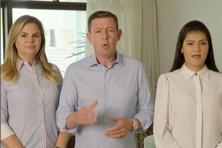 Carla, Orlando e Flávia Morando e propaganda eleitoral à Prefeitura de São Bernardo do Campo
