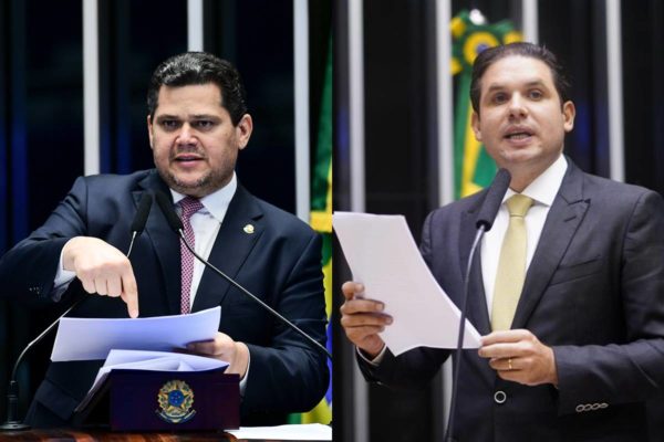 davi alcolumbre e hugo motta - Metrópoles