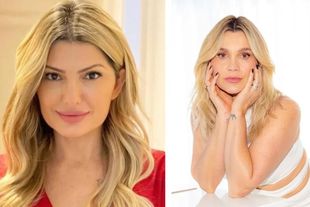 Flávia Alessandra e Antônia Fontenelle