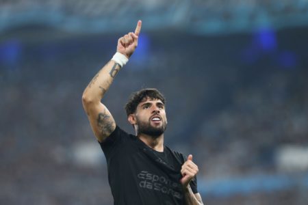 Imagem colorida de Yuri Alberto - Corinthians