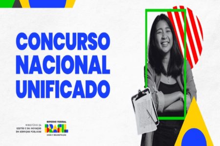 Imagem colorida, arte com mulher ao lado sorrindo curso de formação- Metrópoles