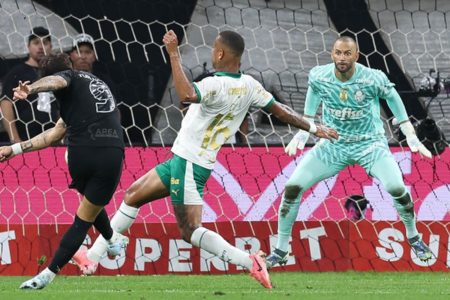 Imagem colorida de Corinthians x Palmeiras - Metrópoles