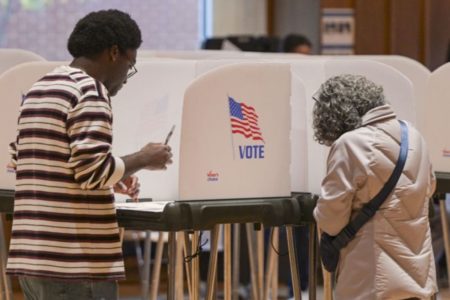 Cidadãos votaram para as eleições presidenciais dos EUA de 2024 em Maryland - Metrópoles