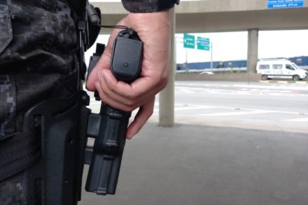 Polícia Militar em Santos, no litoral de São Paulo - Metrópoles