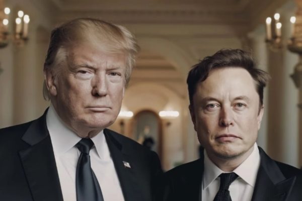 EUA Lei Donald Trump e Elon Musk -- Metrópoles