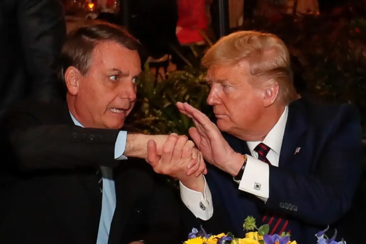 Bolsonaro e Donald Trump