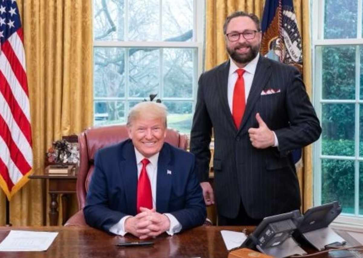 Donald Trump e Jason Miller