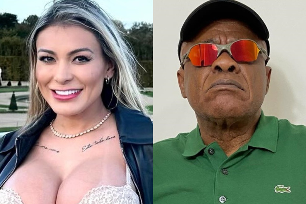 Montagem feita a partir de fotos das redes sociais de Andressa Urach e Kid Bengala - Metrópoles
