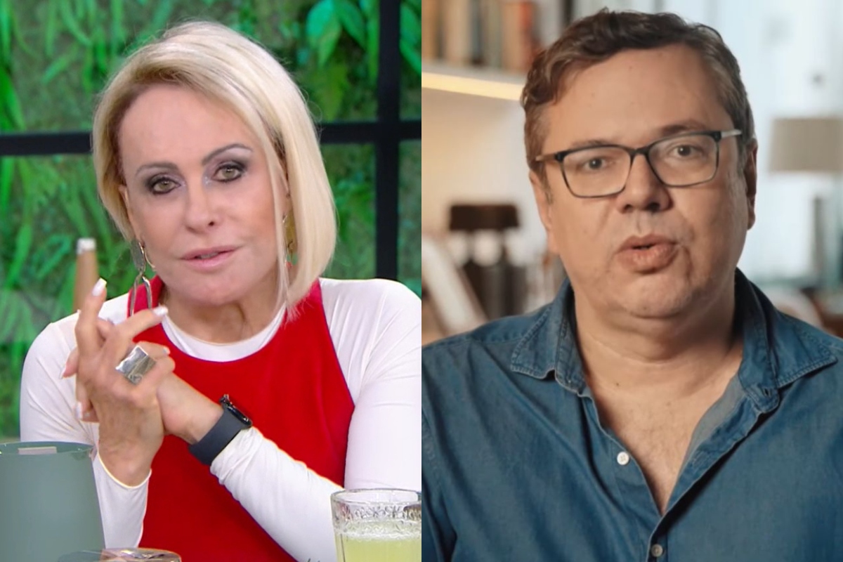 Ana Maria Braga convidou João Emanuel Carneiro, autor de Mania de Você, para um café