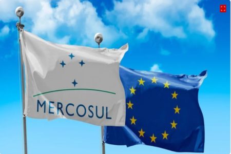 Imagem colorida, UE-Mercosul - Metrópoles