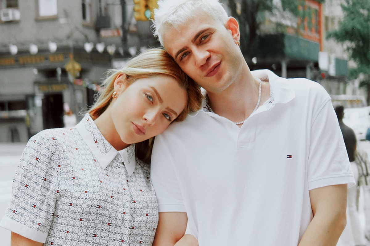 Léo e Jade Picon posam juntos para as redes sociais - Metrópoles