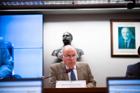 Imagem colorida mostra ministro Mauro Vieira - Metrópoles