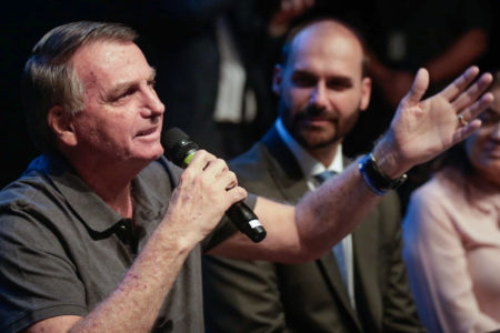 Jair e Eduardo Bolsonaro