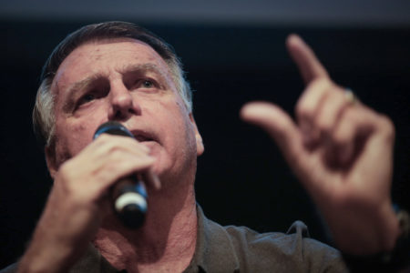 imagem colorida de Jair Bolsonaro