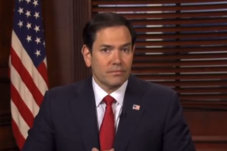 Imagem colorida de Marco Rubio, escolhido por Trump - Metrópoles