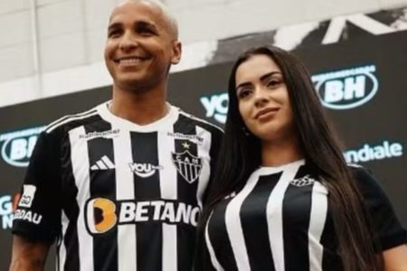 Karina Alexandre, esposa do jogador Deyverson, do Atlético-MG