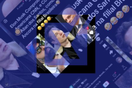 Print de post que mente ao afirmar que Musk comprou CNN e Allan dos Santos será âncora da filial brasileira. - Metrópoles
