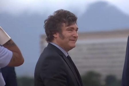 Chegada do presidente da Argentina, Javier Milei, ao Rio de Janeiro - Metrópoles