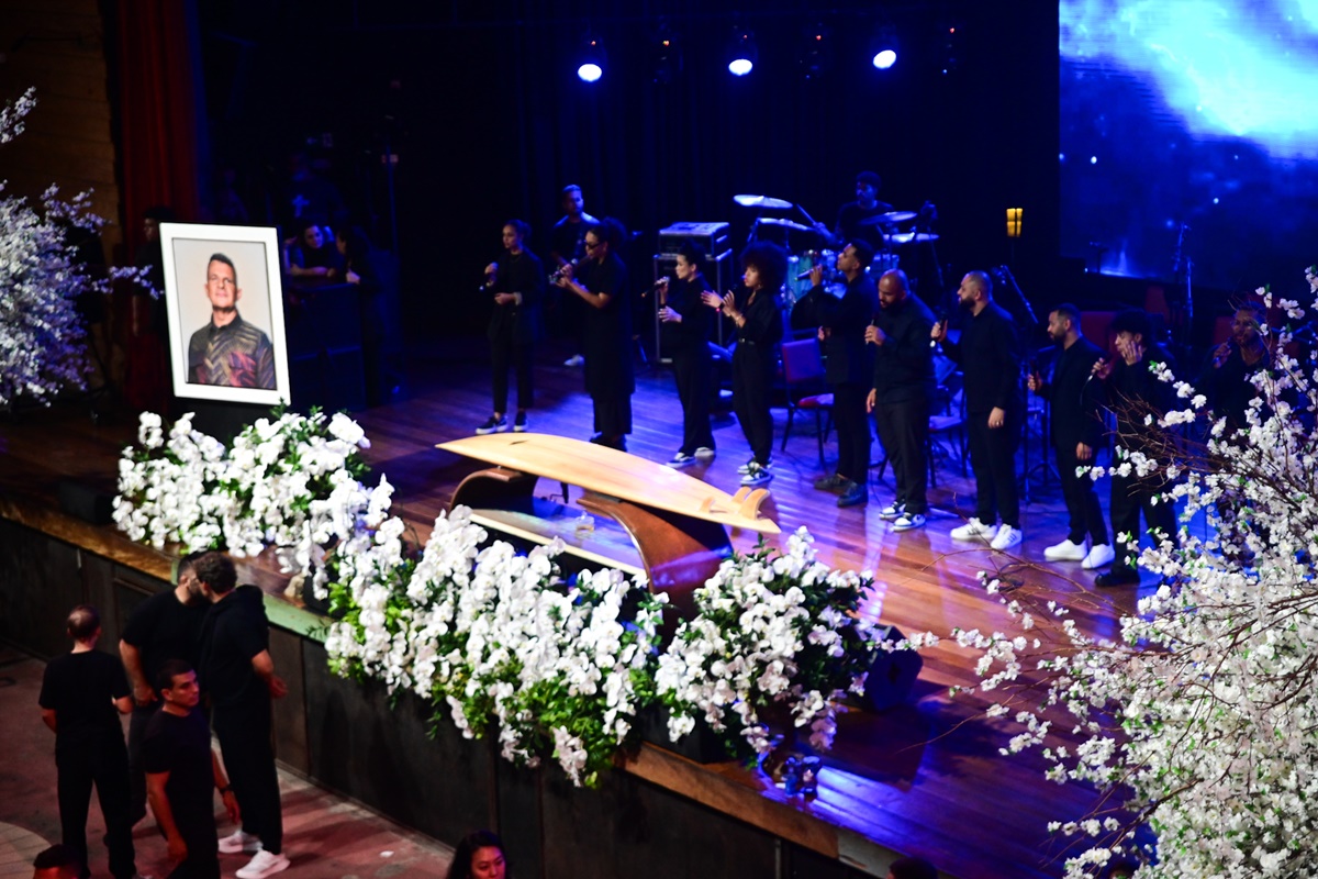 Velorio do Apóstolo Rina aconteceu em uma das sedes da Igreja Bola de Neve - Metrópoles