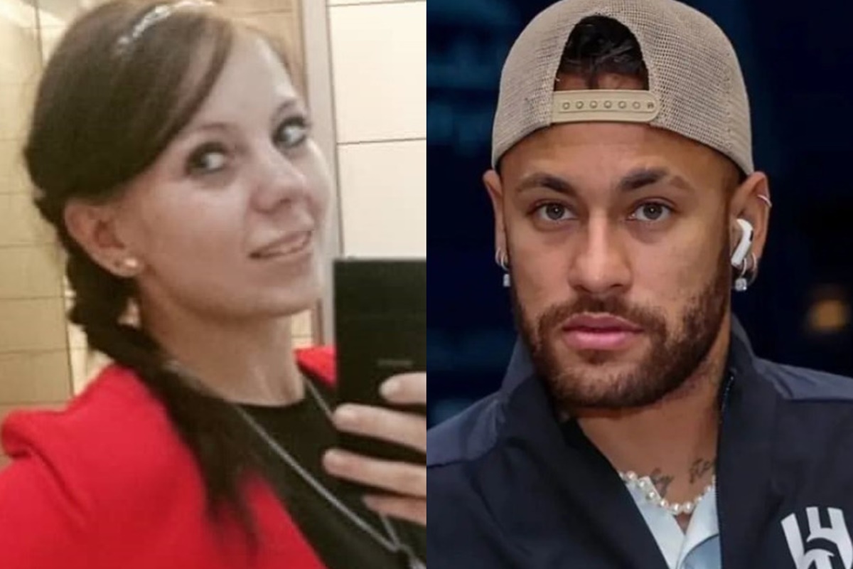 Montagem feita a partir de fotos das redes sociais de Gabriella Gáspár e Neymar - Metópoles
