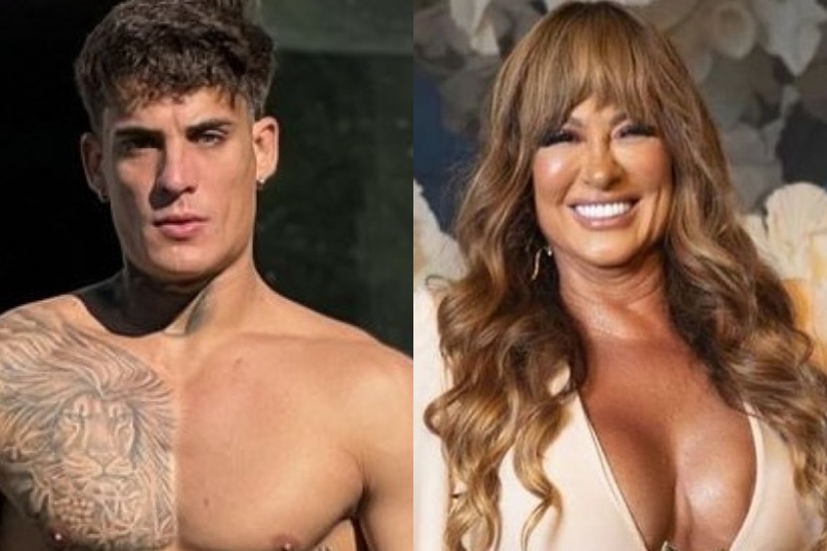 Montagem feita a partir de fotos das redes sociais de Tiago Ramos e Nadine Gonçalves - Metrópoles